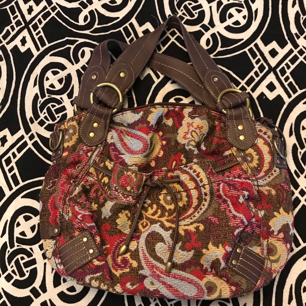 Tapestry handbag